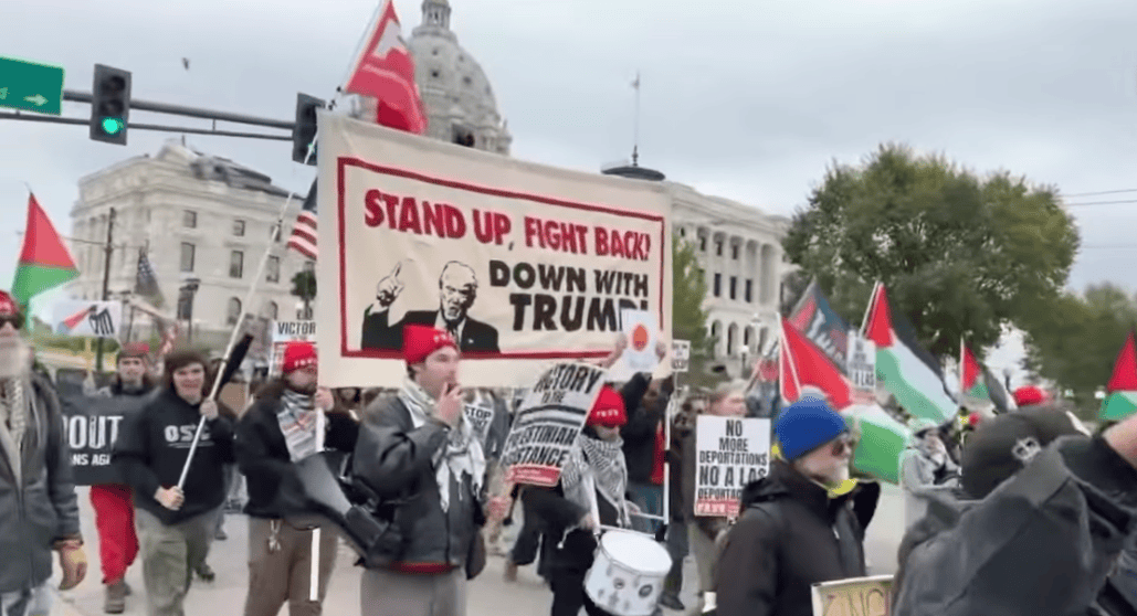 025-10-22 STP anti-trump rally 025 10 22 STP anti trump rally - Winona Journal