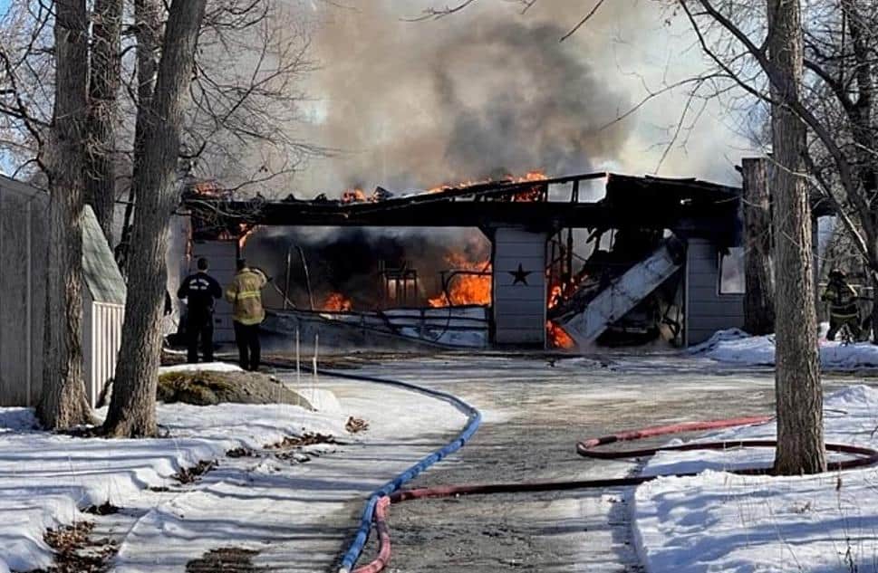 2013-02-13 RST garage fire 2013 02 13 RST garage fire - Winona Journal