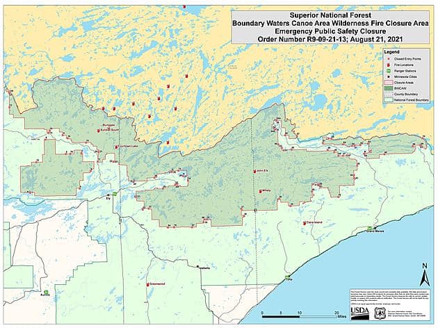 2018-01-21 superior natl forest fire map 2018 01 21 superior natl forest fire map - Winona Journal