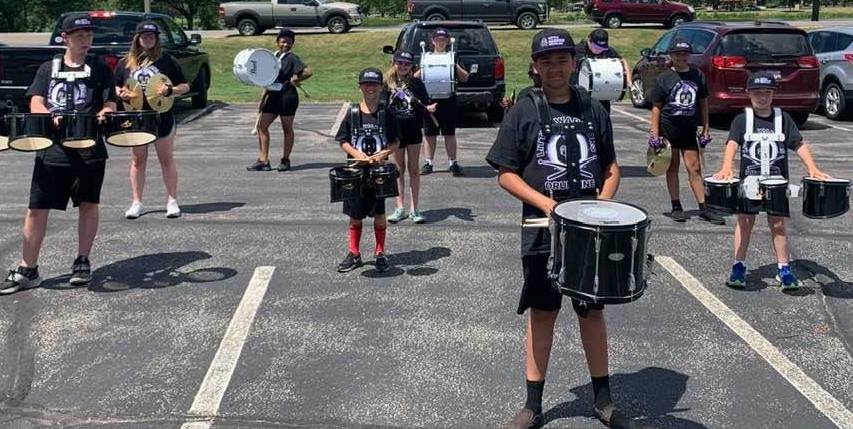 2021-06-19 wna Little Warriors drum line 2021 06 19 wna Little Warriors drum line - Winona Journal