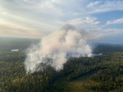 2021-08-20 wild fire superior natl forest map 2021 08 20 wild fire superior natl forest map - Winona Journal