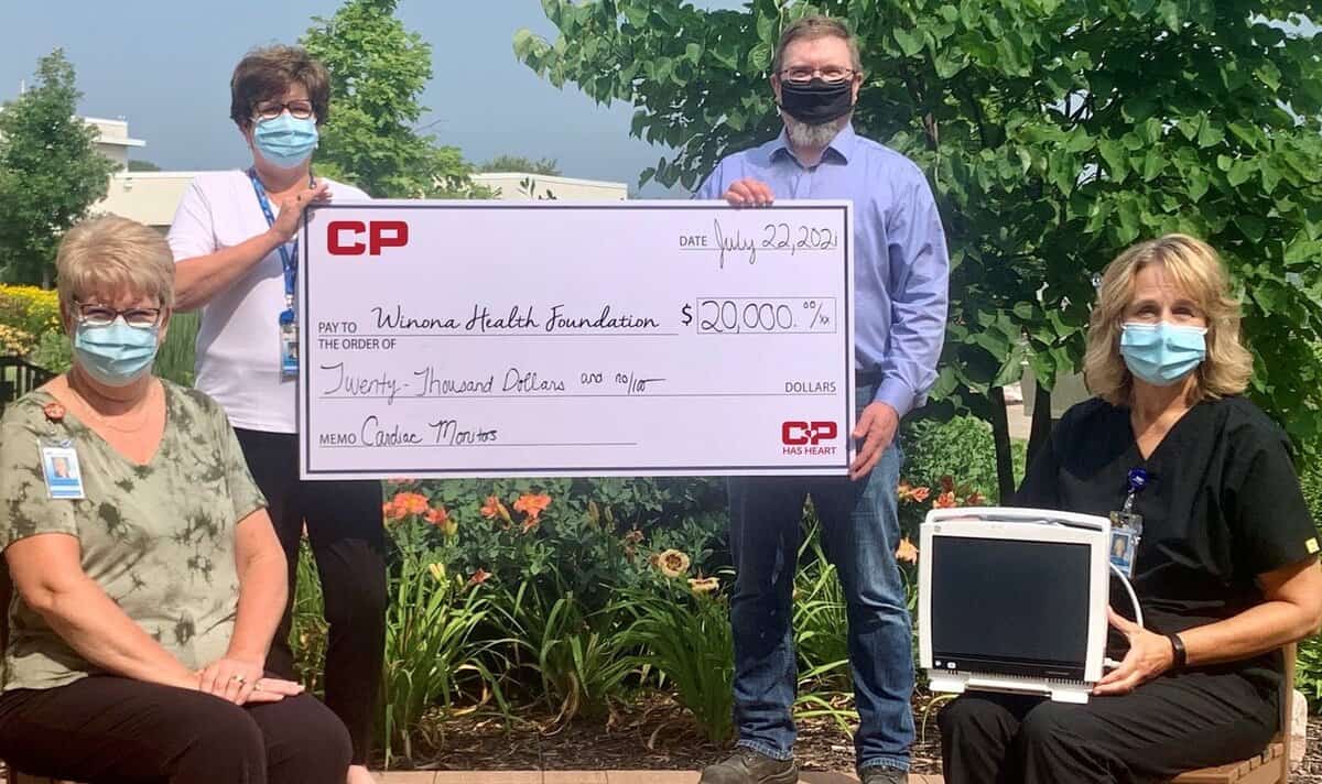 2021-08-23 CP gift to Winona Health 2021 08 23 CP gift to Winona Health - Winona Journal