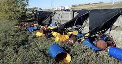 2021-10-12 honey truck rollover A 2021 10 12 honey truck rollover A - Winona Journal