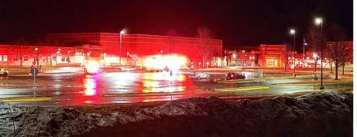 2022-02-23 red wung hs fire 2022 02 23 red wung hs fire - Winona Journal