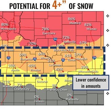 2023-03-31 snow predtn map copy 2023 03 31 snow predtn map copy - Winona Journal