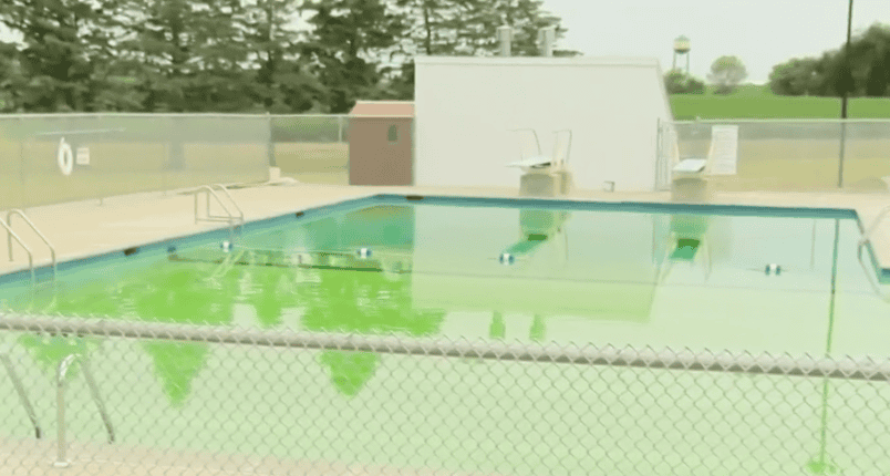 2023 07 07 HAYFIELD swim pool greenish - Winona Journal