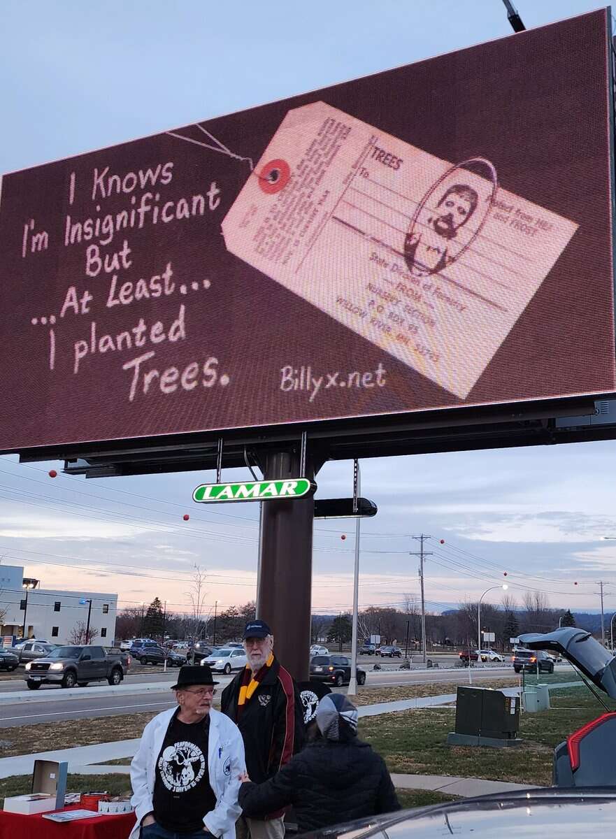 2023 12 08 Curmano billboard TREES - Winona Journal
