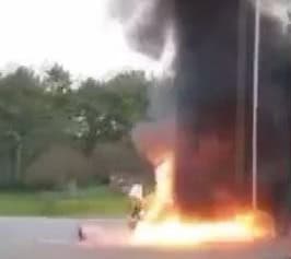 2024 09 05 RST eastwood motorcycle cfrash fire - Winona Journal