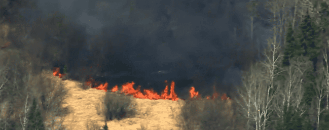 2025 05 15 uonorth wildfire - Winona Journal