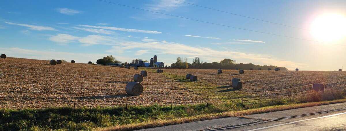 2025-10-13 hay bales LEW sunset long shadows 2025 10 13 hay bales LEW sunset long shadows scaled - Winona Journal