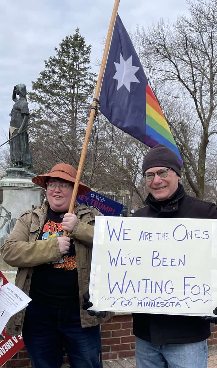 2026-03-29 no kings GAY FLAG afrank