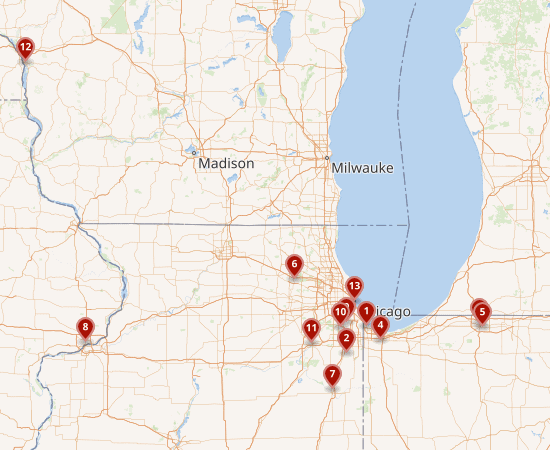 Chicagoland athtc conf map Chicagoland athtc conf map - Winona Journal
