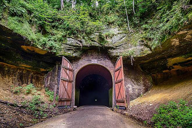 ELROY bike trail tunnel - Winona Journal