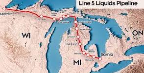 ENBRIDGE line 5 MICHmap ENBRIDGE line 5 MICHmap - Winona Journal