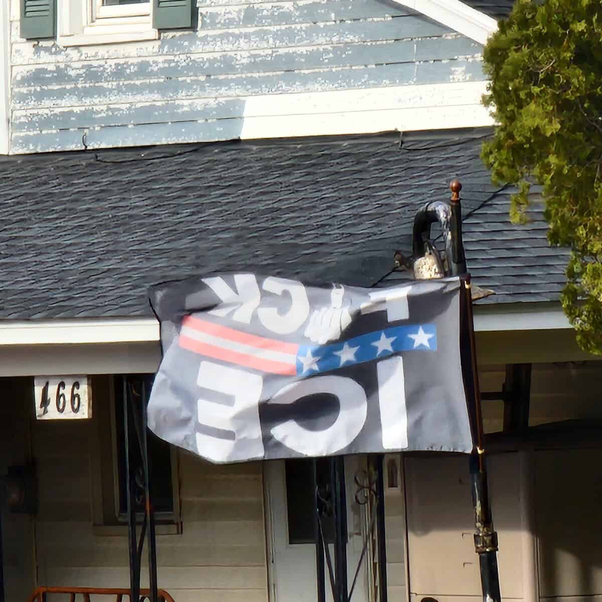 FUCK ICE flag st chas 2026-04-07
