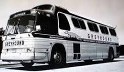 Greyhiund bus 1950s Greyhiund bus 1950s - Winona Journal