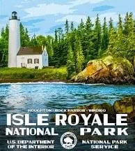ISLE TOYALE poster x 2 - Winona Journal