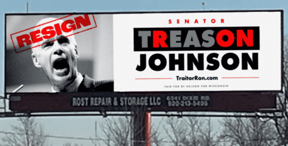 JOHNSON Ron anti billboard kshkosh JOHNSON Ron anti billboard kshkosh - Winona Journal