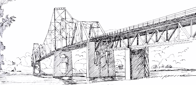 LANSING Bruegh 3 sketch whenoened 1931 - Winona Journal
