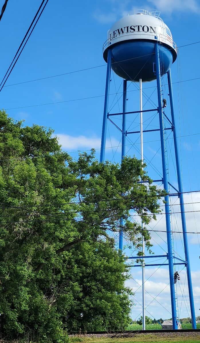 LEW water tower - Winona Journal