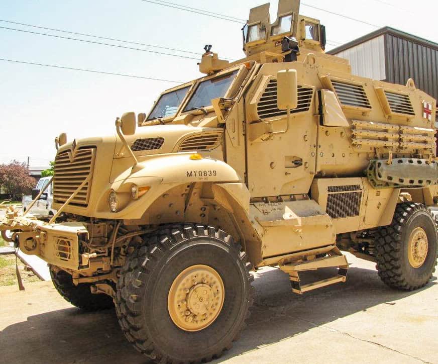 MRAP vehicle