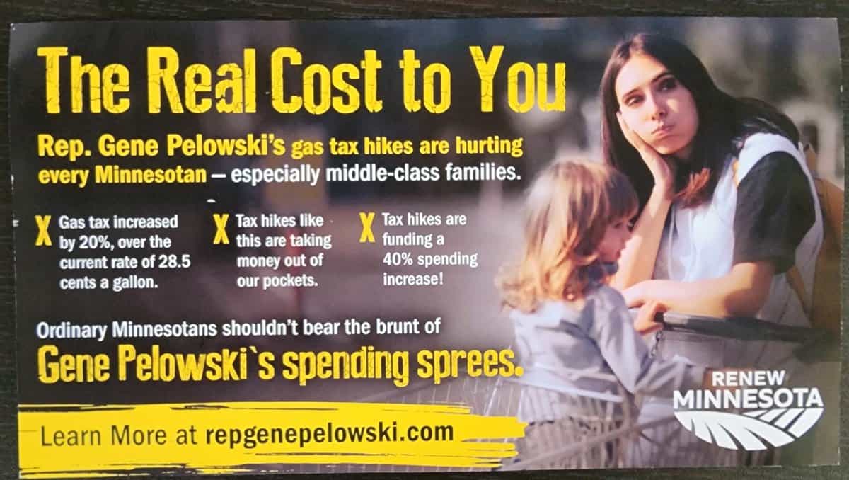 PELOWSKI 2023 GOP mailer gas mothr B