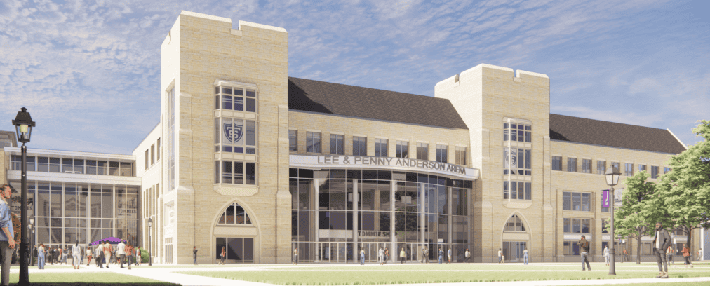 ST. THOMAS arena arch drawg ST. THOMAS arena arch drawg - Winona Journal