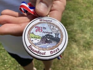 WNA Steamboat Days medallion 202
