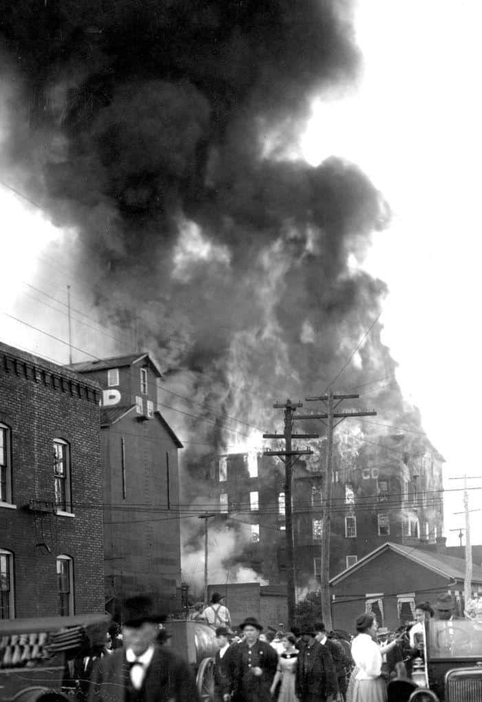 WNA baystate milig fire 1911 WNA baystate milig fire 1911 - Winona Journal
