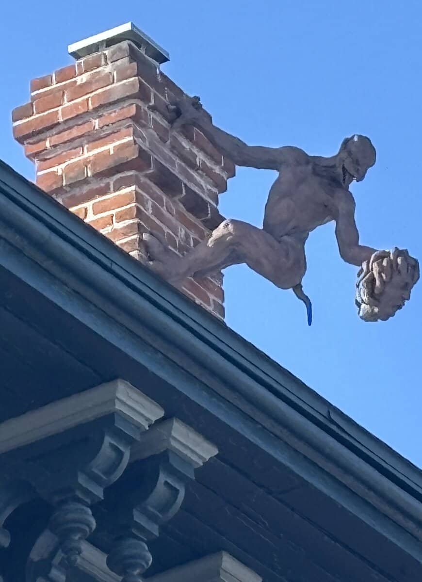 WNA chimney gargoyle KOReilly