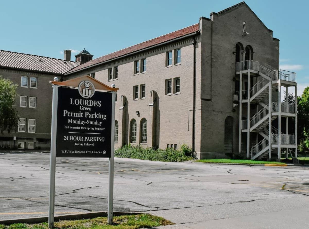 WNA wsu lourdes fire escaope - Winona Journal