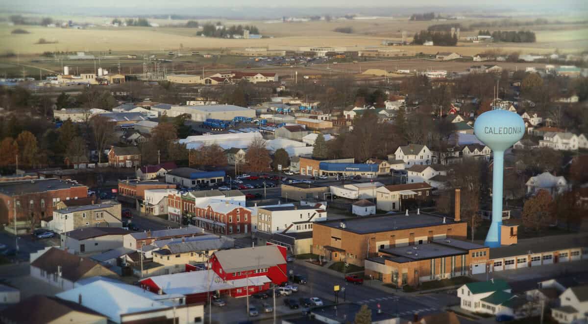 caledonia aerial caledonia aerial - Winona Journal