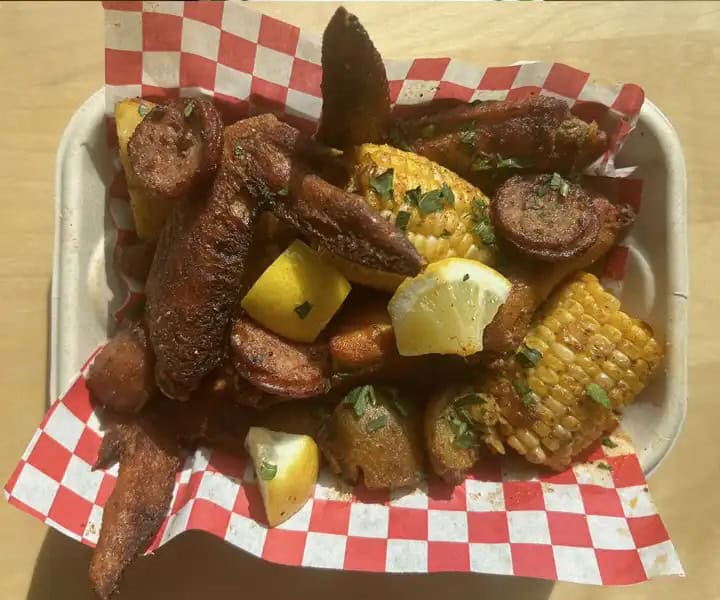 deepfried halloumi cheese at holy lknd deli copy - Winona Journal