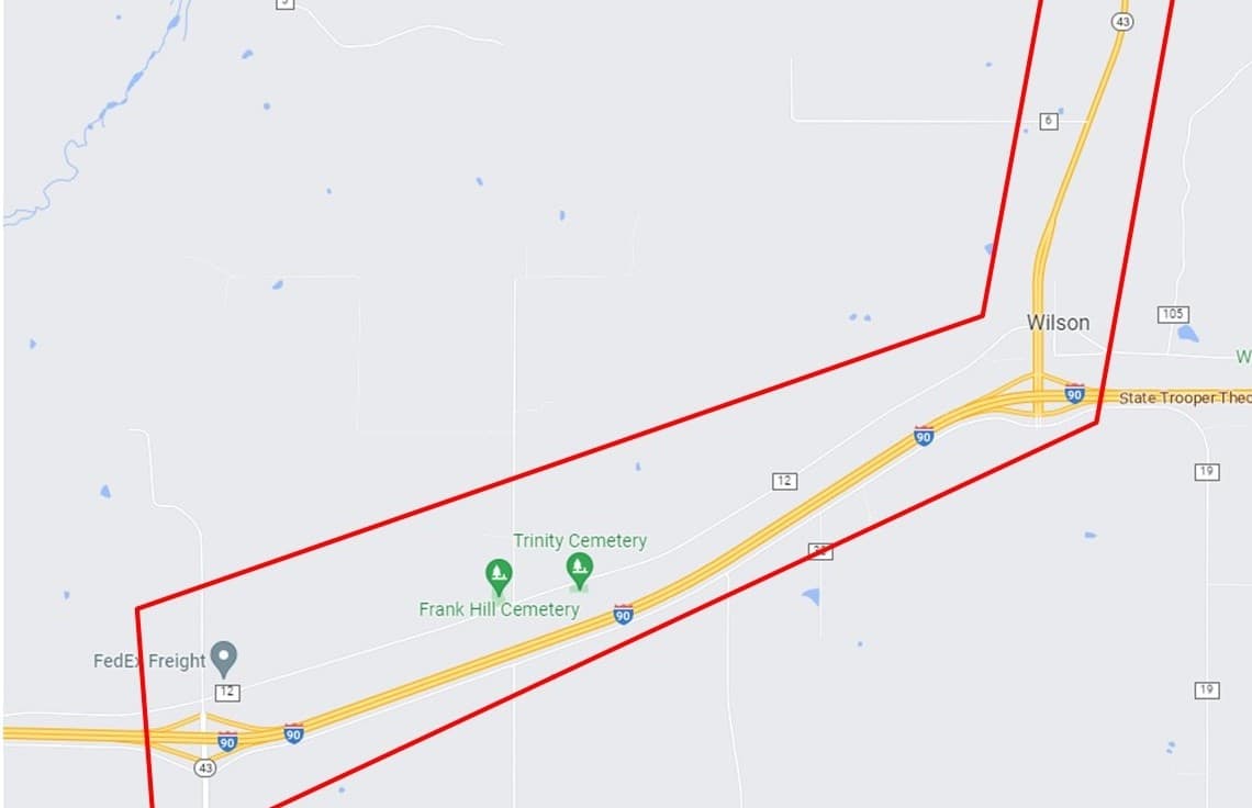 highways 43-12 comon section MAPm highways 43 12 comon section MAPm 1 - Winona Journal