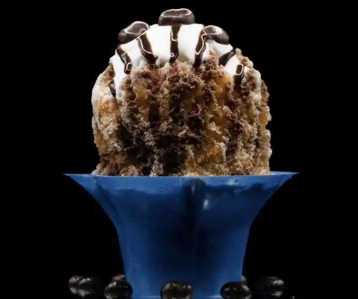 mocha madness shave ice