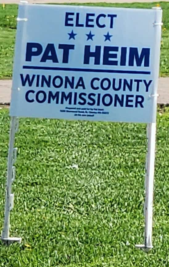 yard sign HEIM