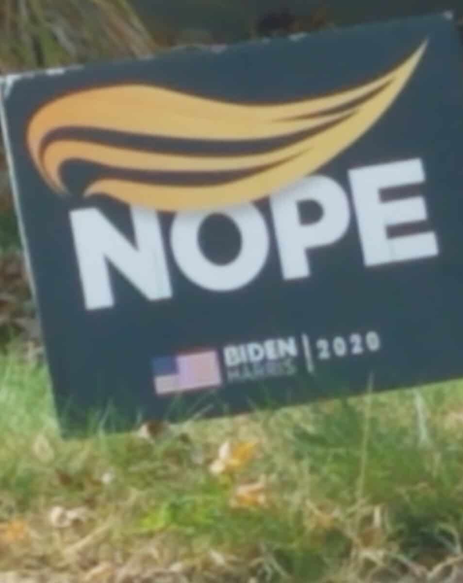 yard sign nope yard sign nope - Winona Journal